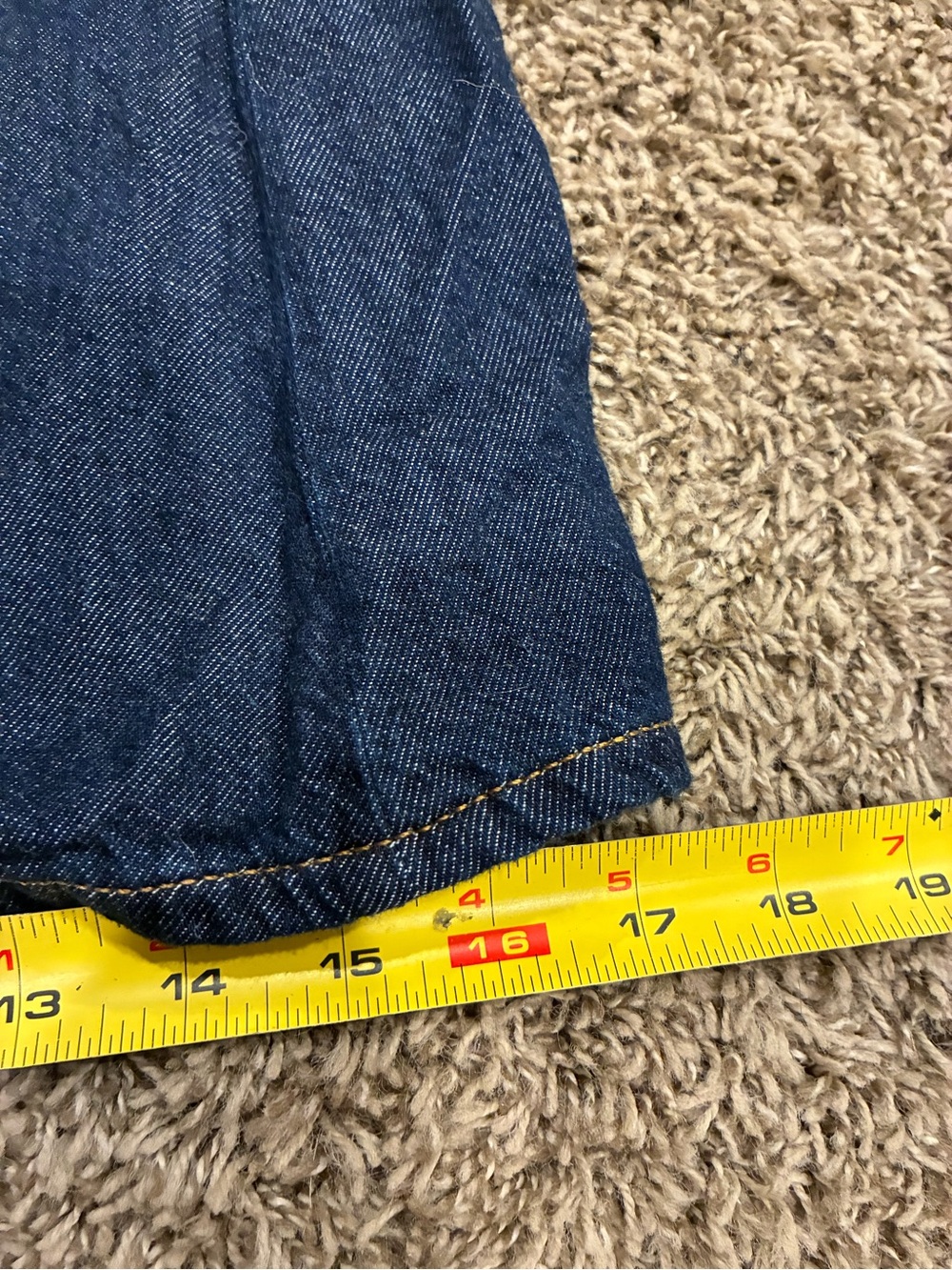 GAP Wide-Leg Dark Blue Denim Jeans Superlight Palazzo - Picture 16 of 16